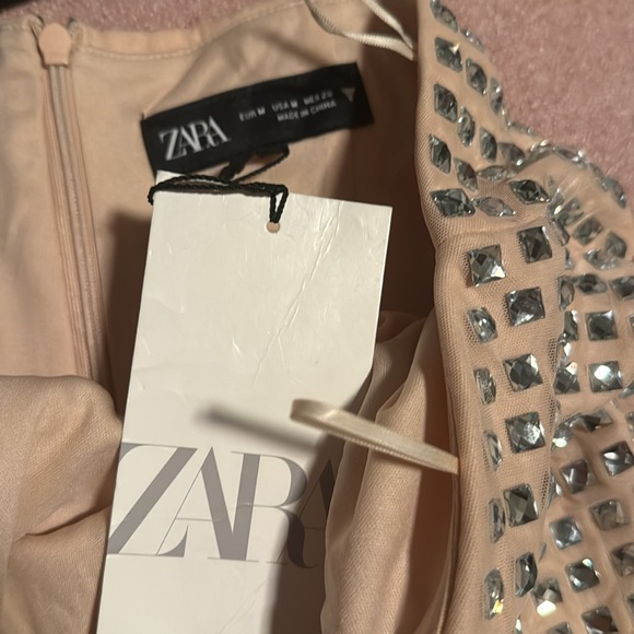 New with Tags Zara embellished dress - Picture 3 of 5
